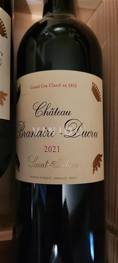 Bordeaux Saint-Julien Grand Cru Château Branaire-Ducru 2021