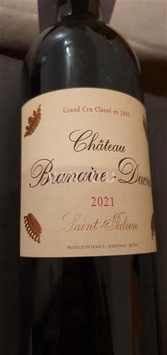 Bordeaux Saint-Julien Grand Cru Château Branaire-Ducru 2021
