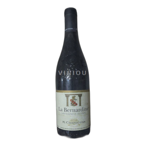Rhônedalen Châteauneuf-du-Pape M. Chapoutier La Bernardine 2009