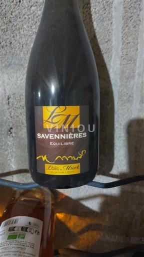 Loiredalen Savennières Loïc Mahé Équilibre 2009