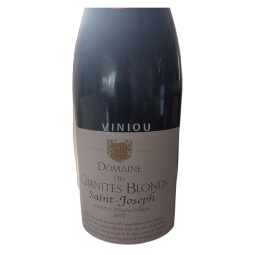 Rhônedalen Saint-Joseph Domaine des Granites Blonds 2022