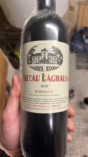 Burdeos Bordeaux Château Lagraula 2019