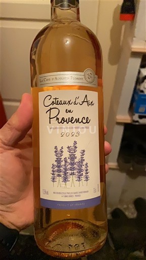 Provence Coteaux d'Aix-en-Provence La Cave d'Augustin Florent 2023
