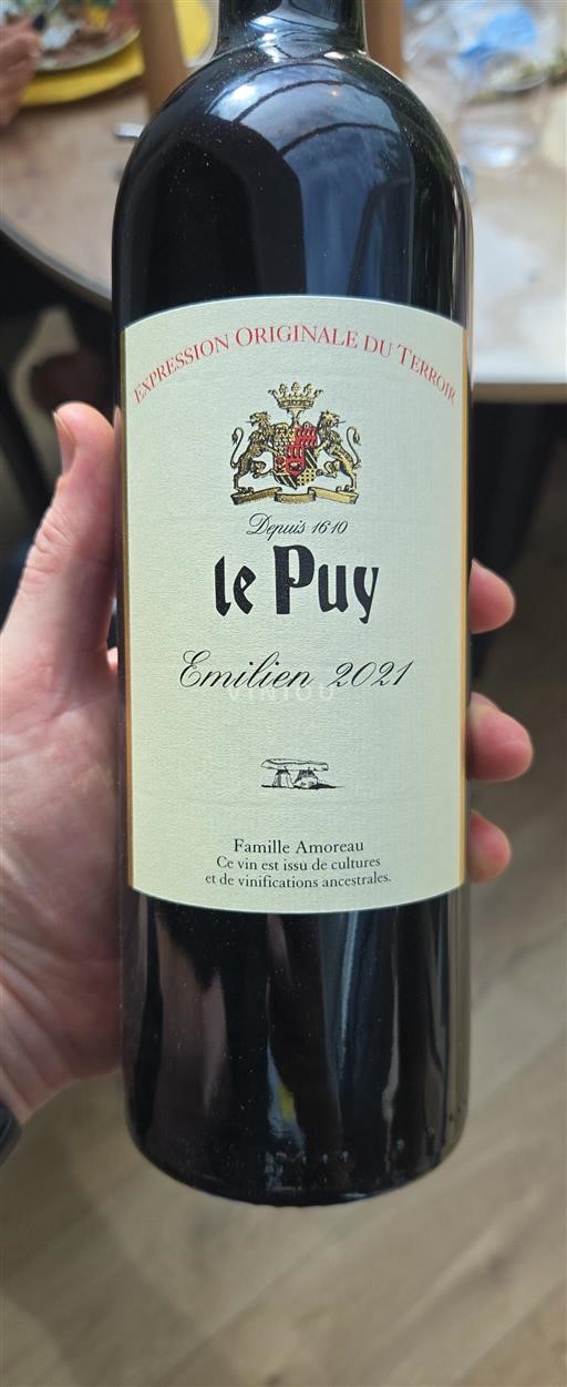 Bordeaux Château Le Puy Émilien 2021