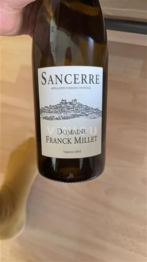 Loirevallei Sancerre Domaine Franck Millet Niet-geïntegreerd