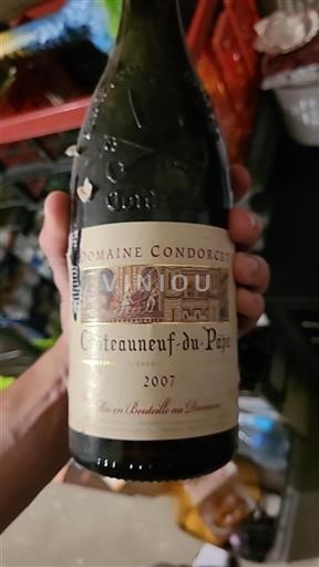 Rhône-dalen Châteauneuf-du-Pape Domaine Condorcet 2007