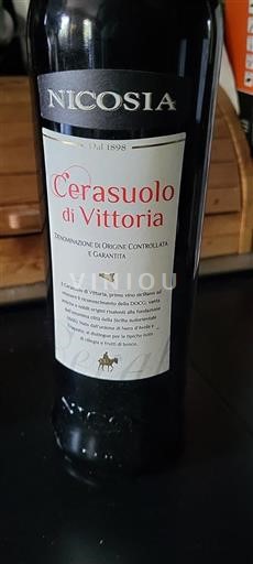 Sicilia Cerasuolo di Vittoria Nicosia Sin añada