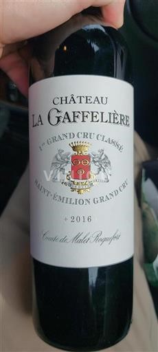 Burdeos Saint-Émilion Gran Cru 1er Grand Cru Classé Château La Gaffelière 2016