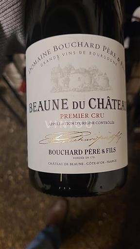 Burgundi Beaune Premier Cru Bouchard Père & Fils Beaune du Château 2018