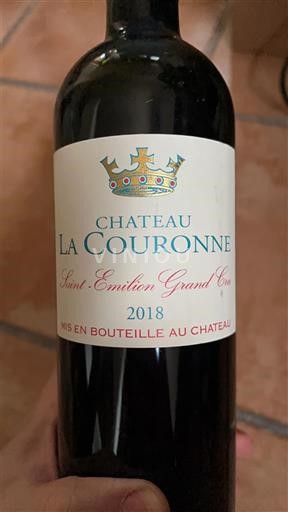 Bordeaux Saint-Émilion Grand Cru Grand Cru La Couronne 2018