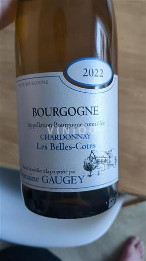 Burgundi Bourgogne Domaine Gaugey Les Belles-Cotes 2022