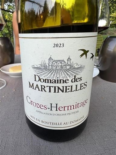 Rhône-dalen Crozes-Hermitage Domaine Des Martinelles 2023