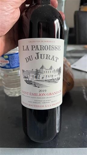 Bordeaux Saint-Émilion Grand Cru Le Jurat La Paroisse du Jurat 2019