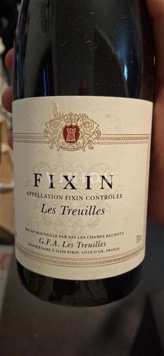 Bourgondië Fixin Les Treuilles 2019