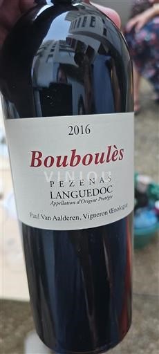 Languedoc No especificado Paul Van Aalderen Bouboulès 2016