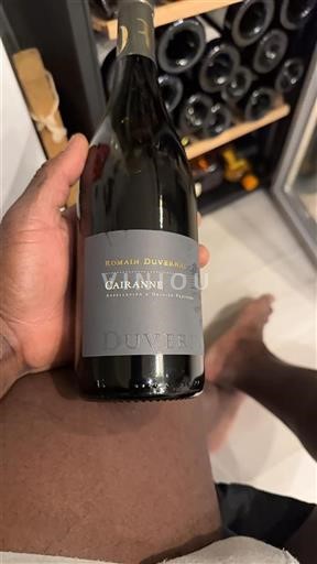 Vin Rouge sec Romain Duvernay Non millésimé France Vallée du Rhône Cairanne AOC