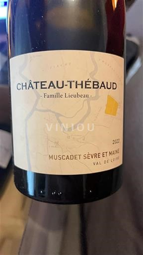 Loiredalen Muscadet-Sèvre-et-Maine Château -Thébaud 2022