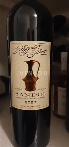 Provence Bandol Domaine Ray Jane 2020