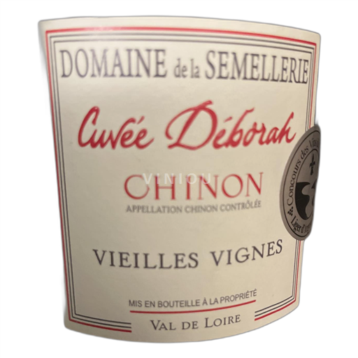 Vallée de la Loire Chinon Domaine de la Semellerie Déborah 2021
