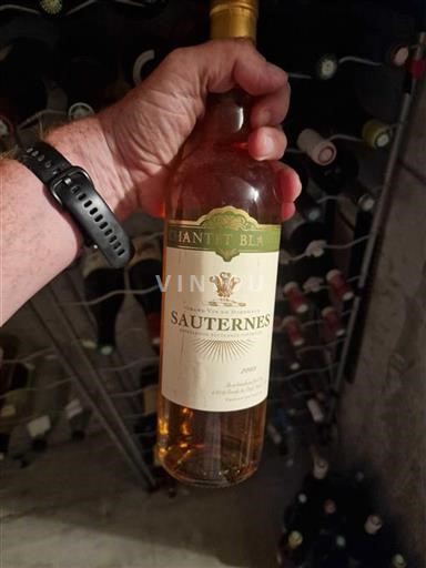 Bordeaux Sauternes Chantef Blanc 2009