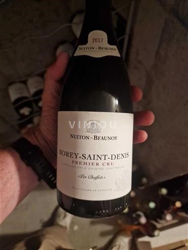 Burgundi Morey-Saint-Denis Premier Cru Nuiton-Beaunoy Les Chaffots 2017