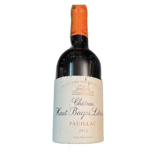 Bordeaux Pauillac Château Haut-Bages Libéral 2012