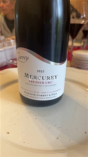 Burgundy Mercurey Premier Cru Domaine Garrey & Fils 2023