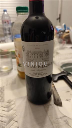 Burdeos Castillon-costas-de-burdeos Château Pillebois Tradition 2020