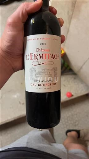 Burdeos Listrac-Médoc Cru Bourgeois Château L'Ermitage 2018