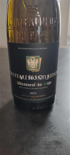 Rhônedalen Châteauneuf-du-Pape Château Mont-Redon 2023