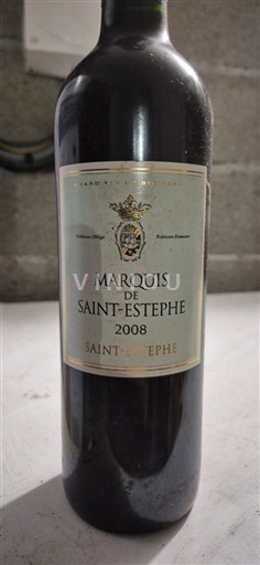 Bordeaux Saint-Estèphe Marquis de Saint-Estèphe 2008