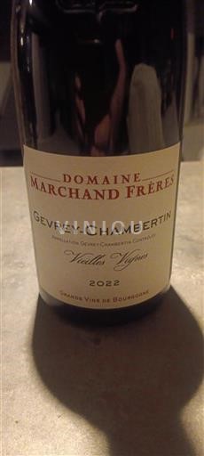 Burgundy Gevrey-Chambertin Domaine Marchand Frères Vieilles Vignes 2022