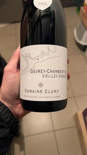 Bourgogne Gevrey-chambertin Village Domaine Cluny Vieilles Vignes 2022
