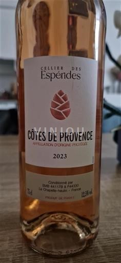 Provansa Côtes-de-Provence Cellier des Espérides 2023