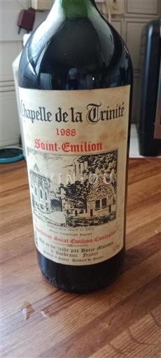 Burdeos Saint-Émilion Chapelle de la Trinité 1988