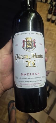 Südwestfrankreich Madiran Château Montus XL 1998