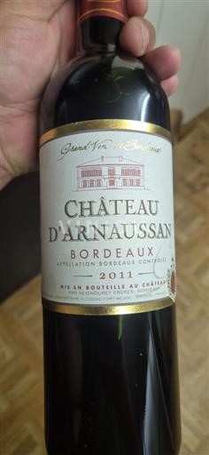 Bordeaux Château Arnaussan 2011