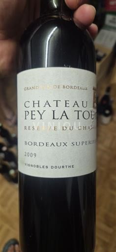 Burdeos Bordeaux superior Château Pey La Tour Réserve du Château 2009