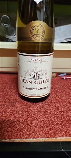 Alsace Grand Cru Jean Geiler Ikke årgangsbestemt