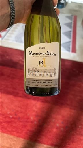 Valle del Loira Menetou-Salon Benjamin Jacquet BJ 2023