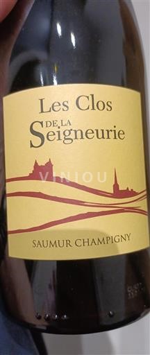 Vin Rouge sec Les Clos de la Seigneurie 2022 France Vallée de la Loire Saumur-champigny AOC