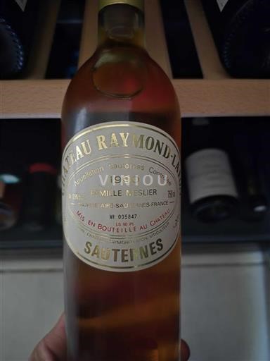 Bordeaux Sauternes Château Raymond-Lafon 1990