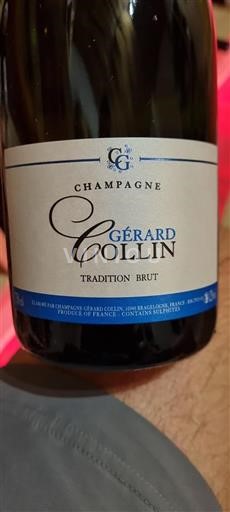 Champagne Gérard Collin Tradition Brut Non Millésimé