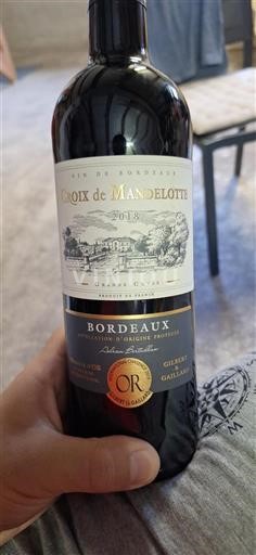 Bordéus Croix de Mandelotte Grande 2018