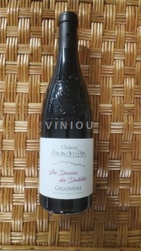 Rhônen laakso Gigondas Château La Croix des Pins Les Dessous des Dentelles 2021