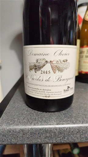 Vallée de la Loire Saint-Nicolas-De-Bourgueil Domaine Olivier 2015