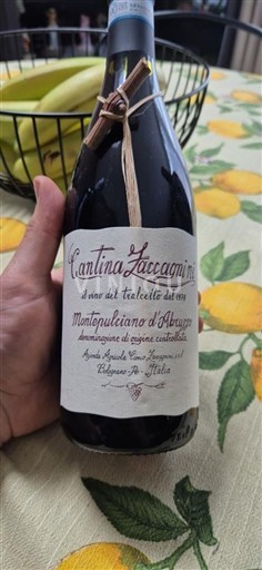 Abruzzo Montepulciano d'Abruzzo Cantina Zaccagnini Non-Vintage