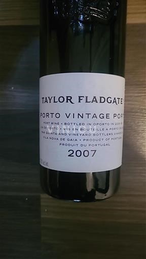 Portugal Oporto Taylor Fladgate Vintage 2007