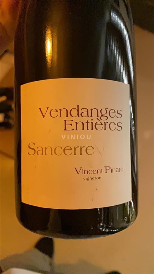 Loirevallei Sancerre Vincent Pinard Vendanges Entières Niet-geïntegreerd