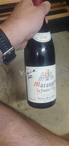 Bourgogne Maranges Premier Cru Thierry et Pascale Matrot La Fussière 2018